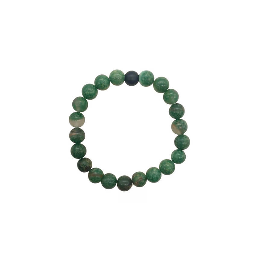 EMERALD FUCHSITE BRACELET