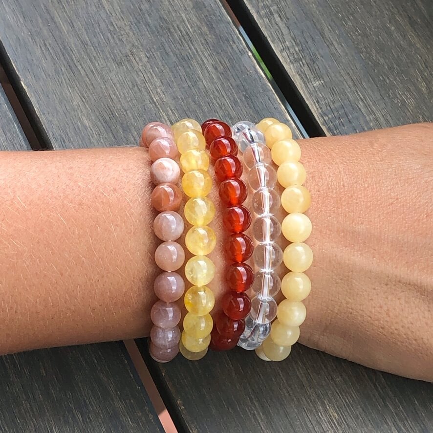 SACRAL CHAKRA BRACELET SET