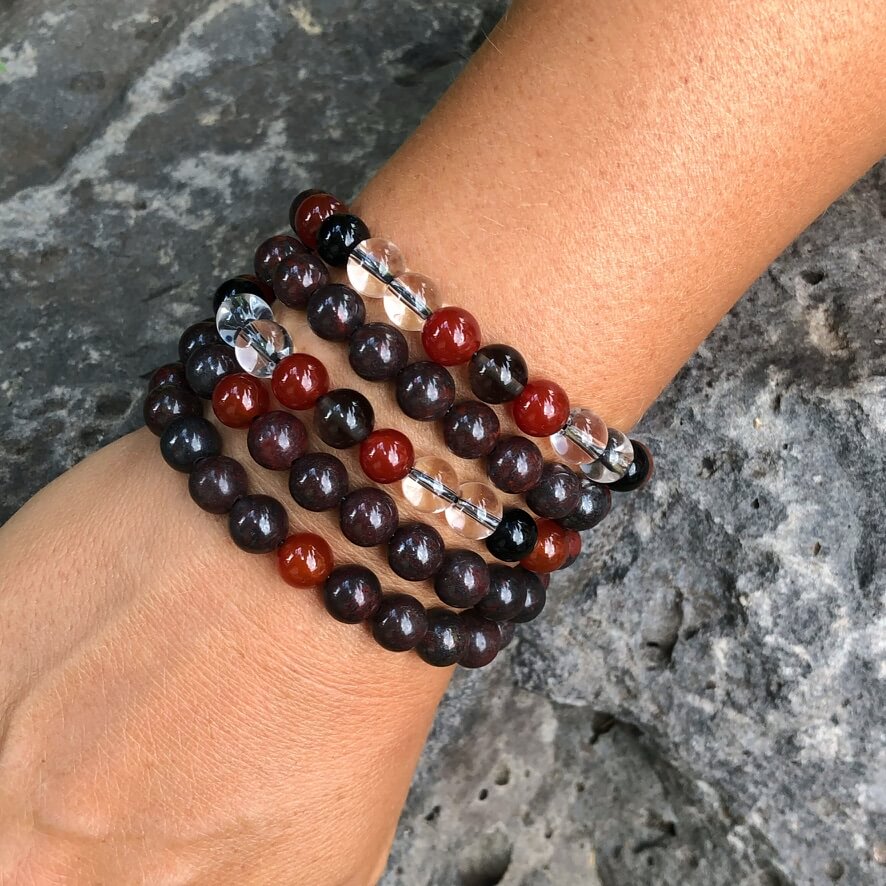 RED JASPER BRACELET WRAP