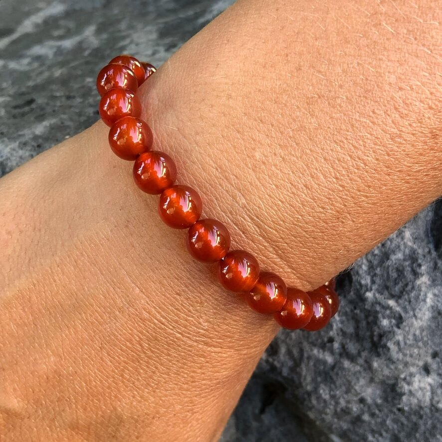 RED AGATE BRACELET