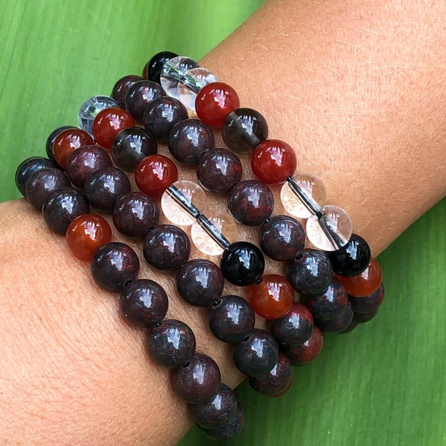 RED JASPER BRACELET WRAP