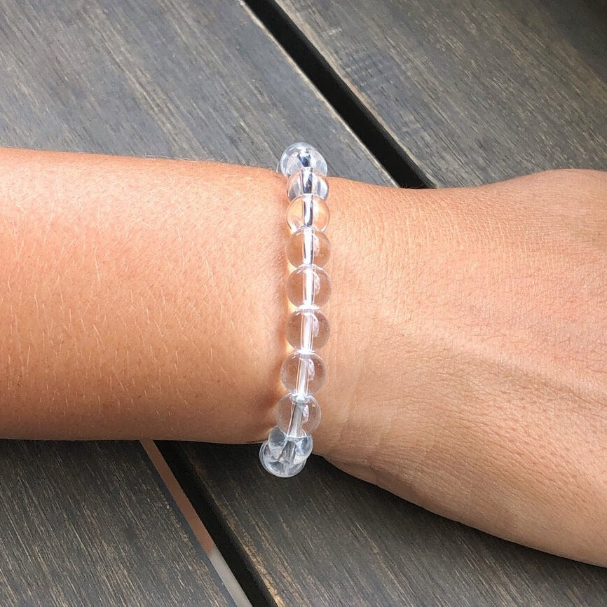 CLEAR QUARTZ BRACELET