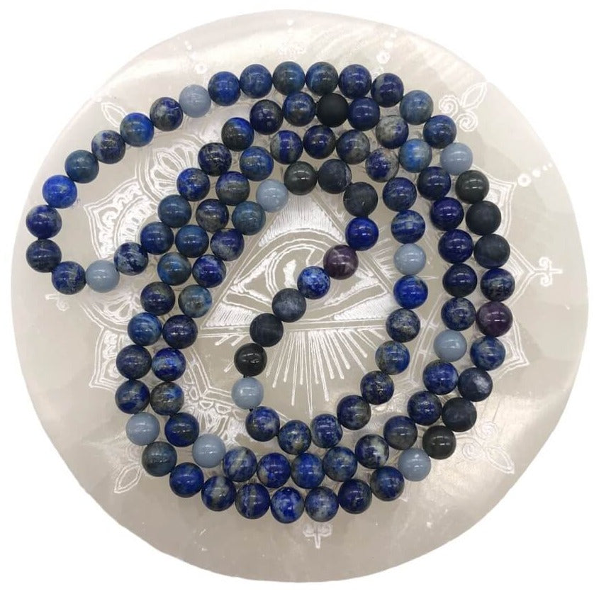 LAPIS LAZULI WRIST MALA