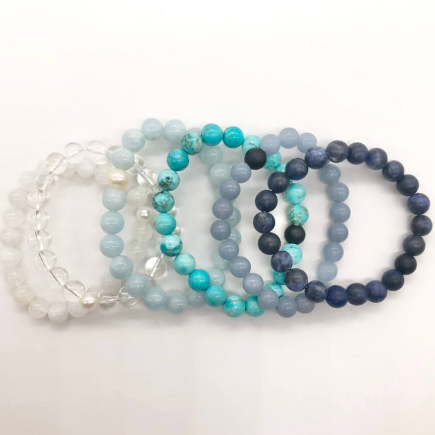 THROAT CHAKRA BRACELET SET