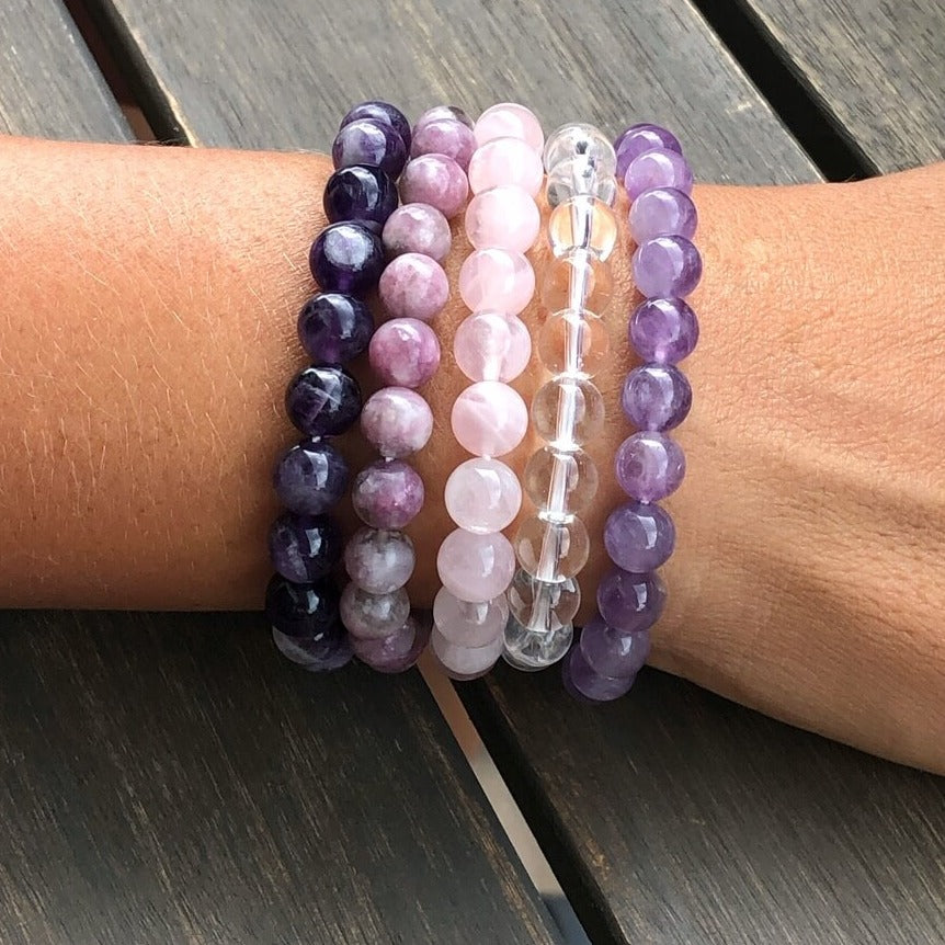 CROWN CHAKRA BRACELET SET