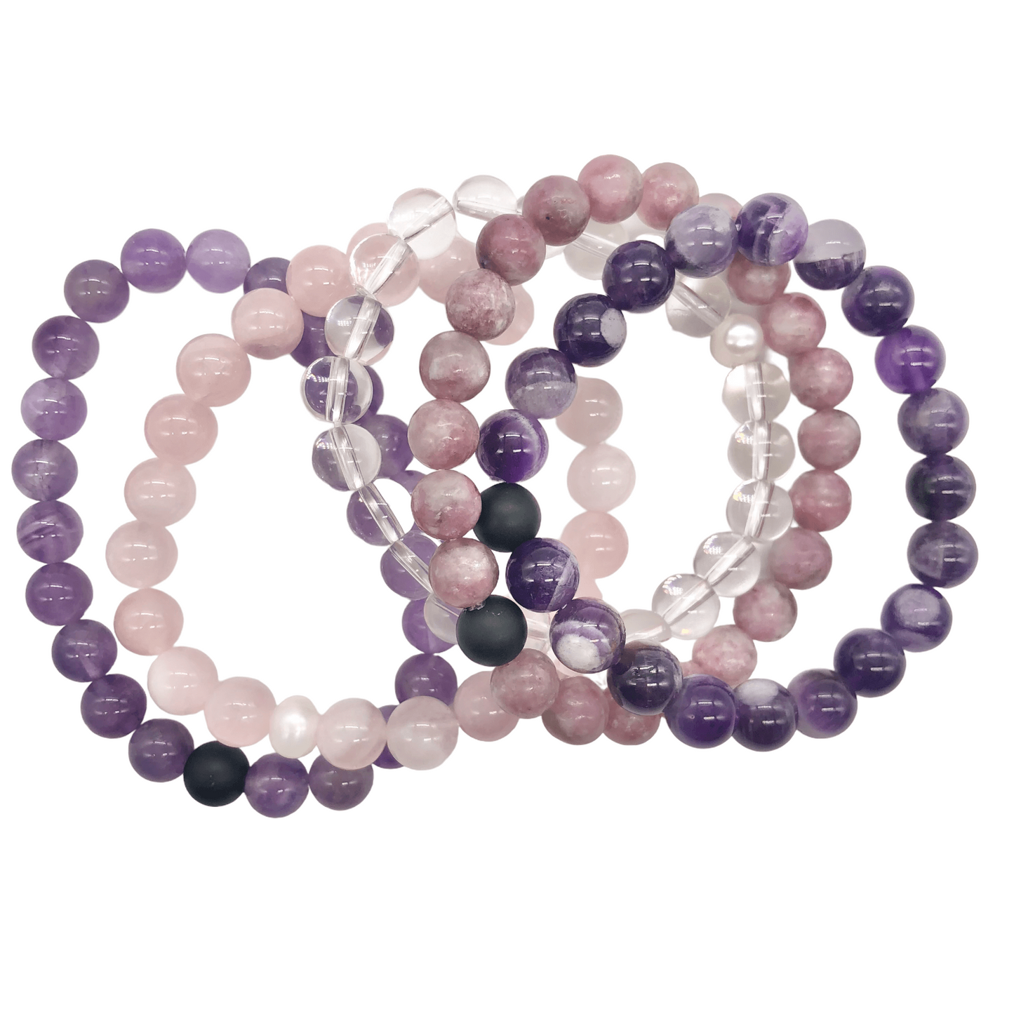 CROWN CHAKRA BRACELET SET